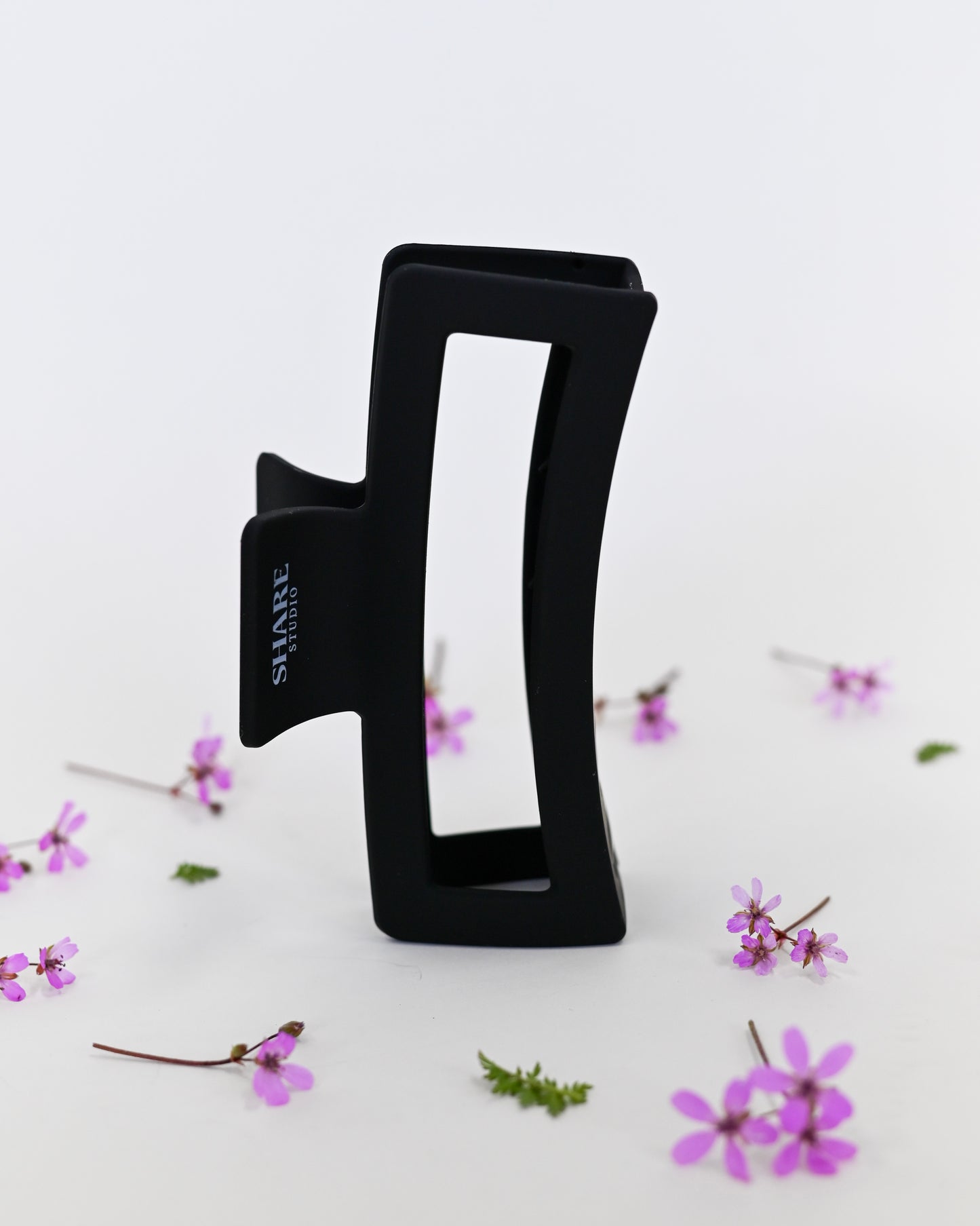 Black Matte Jumbo Claw Clip