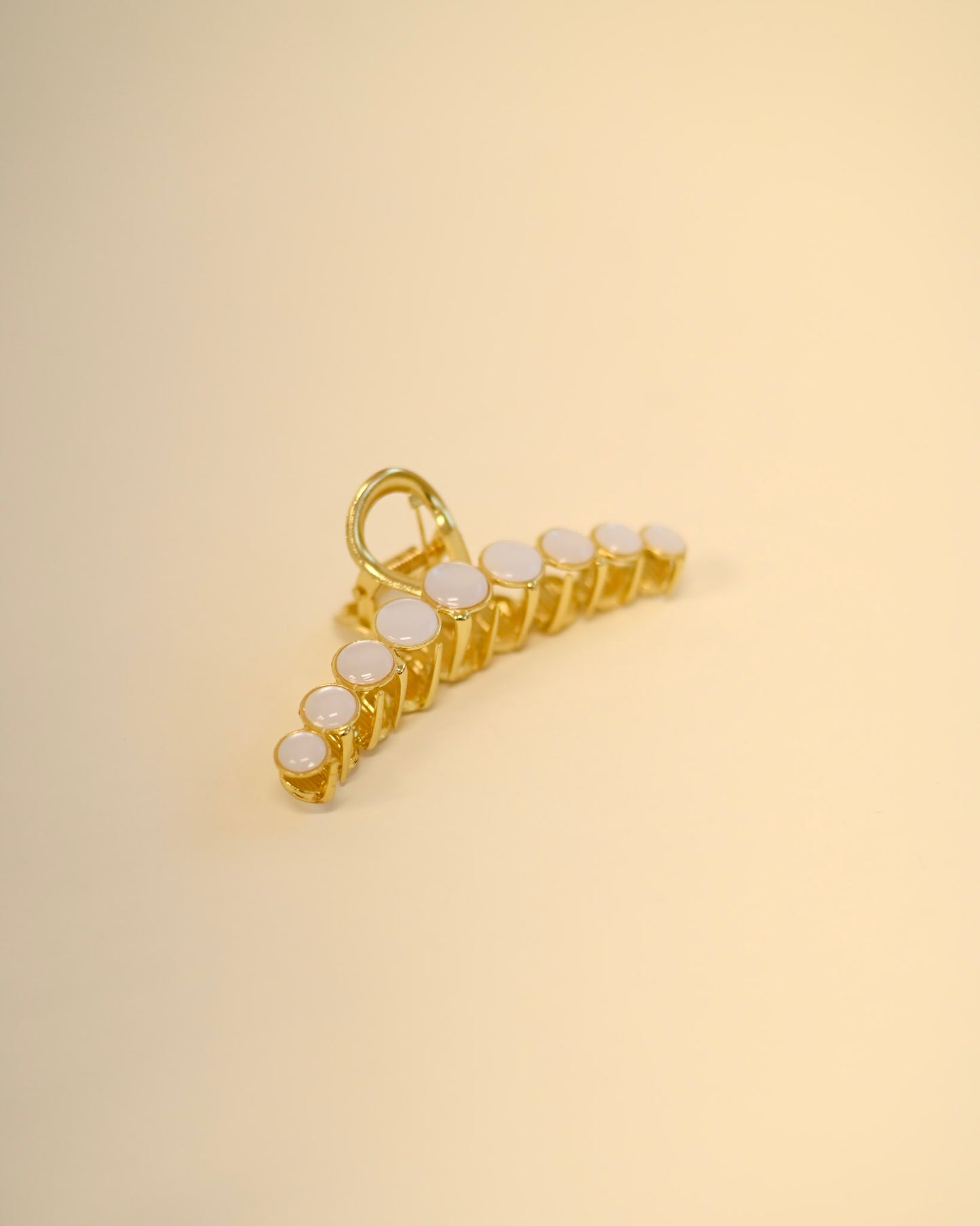 Thin Opal Luxe Claw Clip