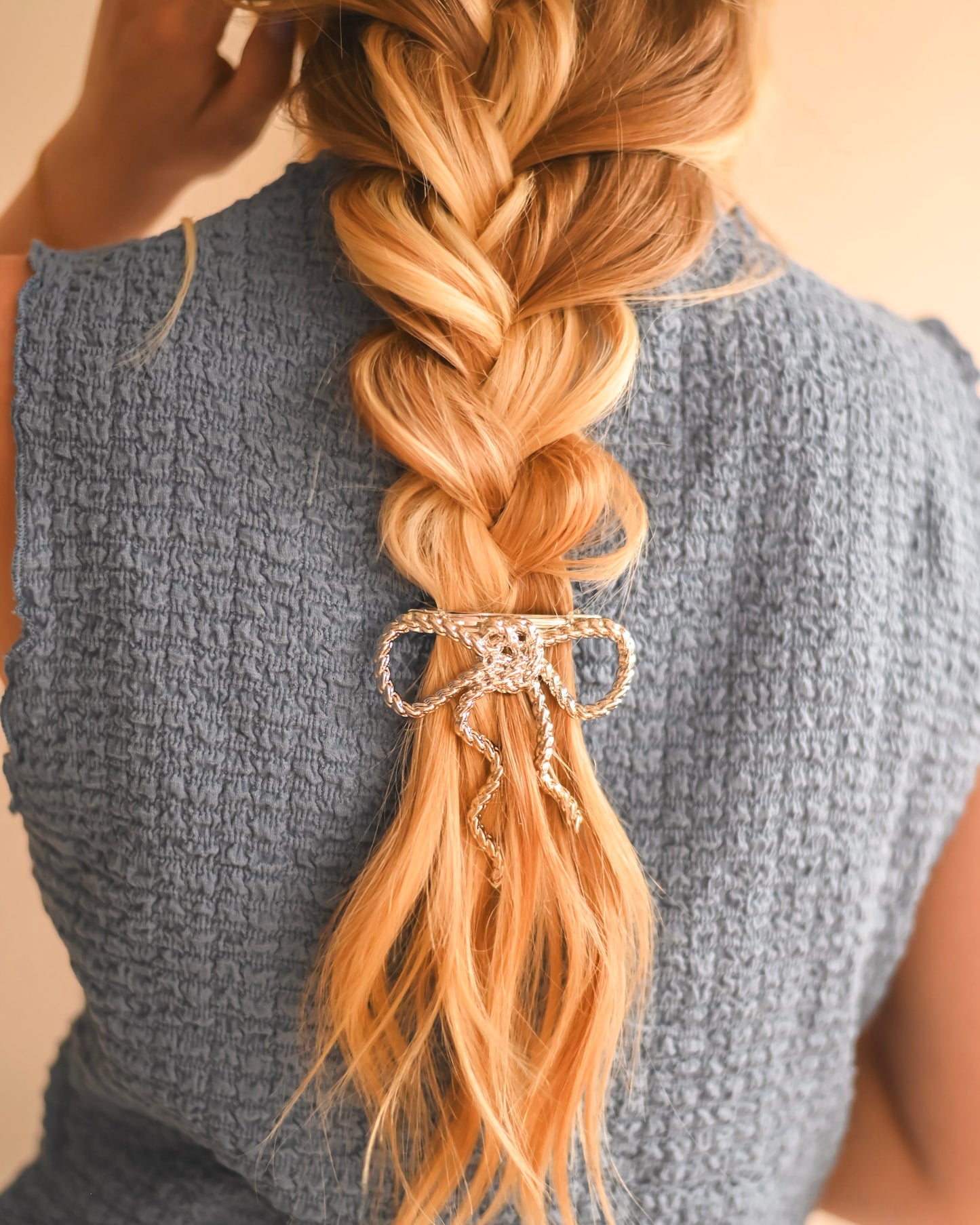 Bow Knot Rope Hair Pin