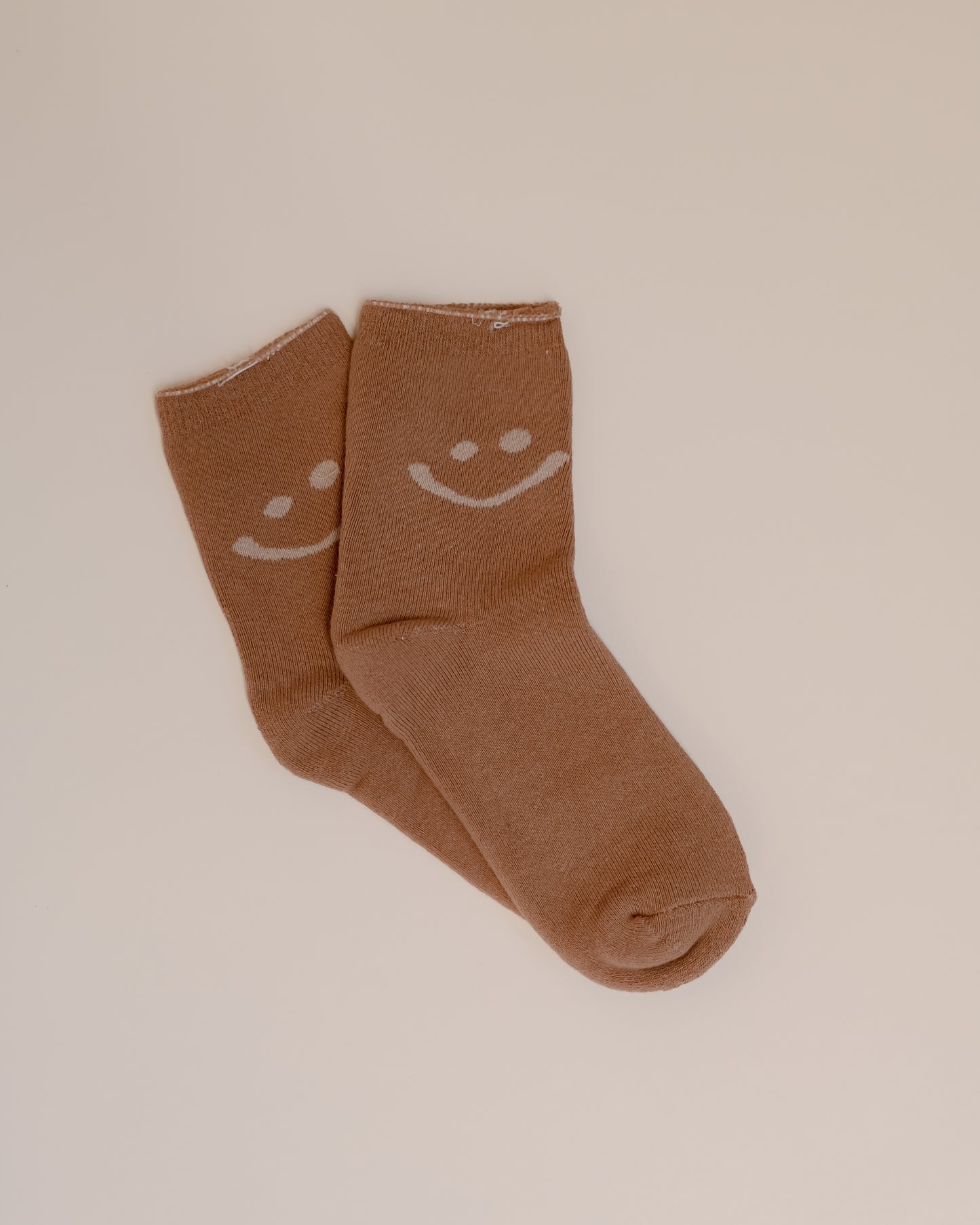 Plush Smiley Socks