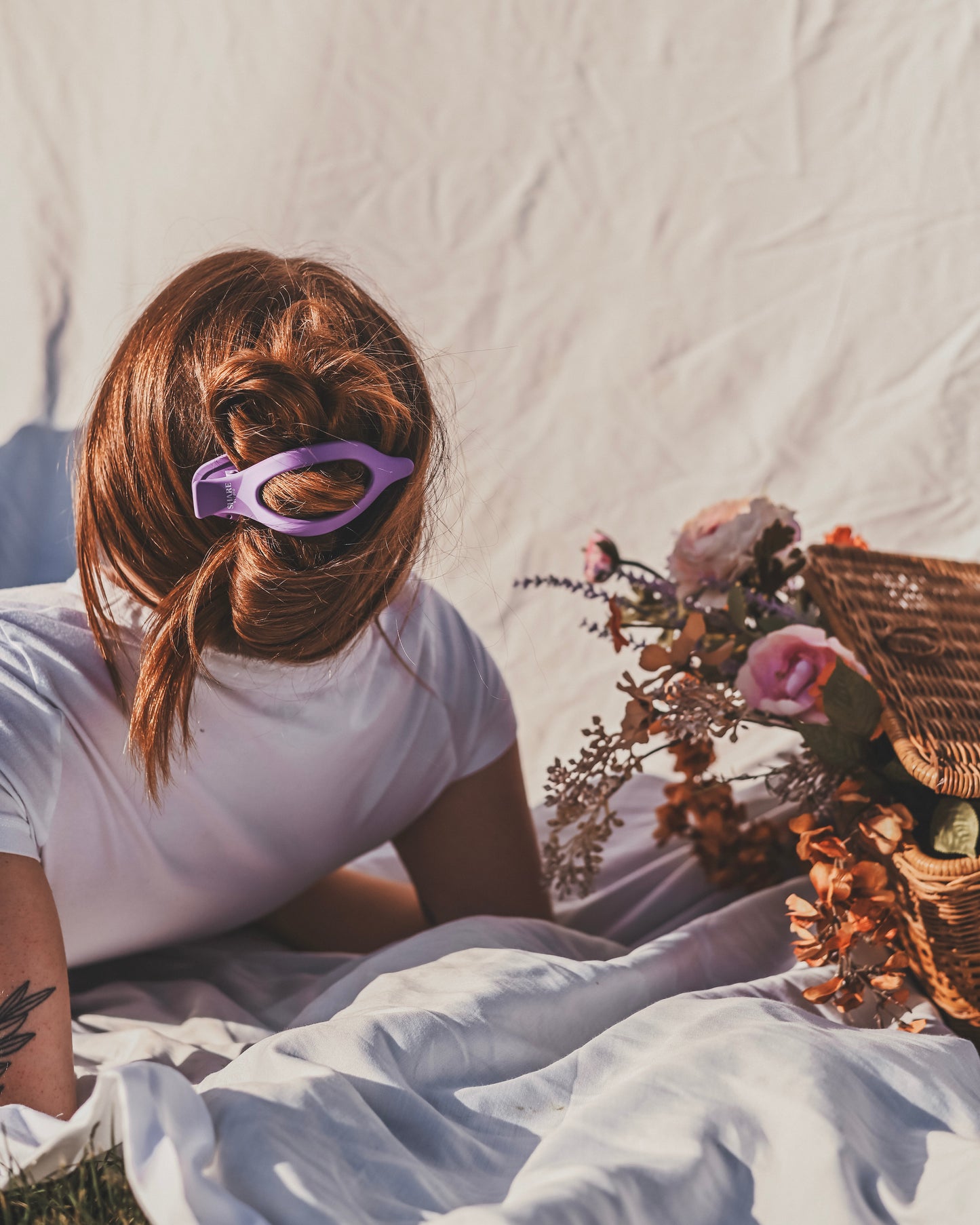 Purple Lay Flat Wide