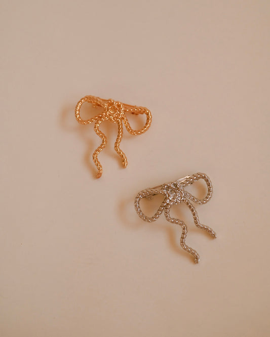 Bow Knot Rope Hair Pin