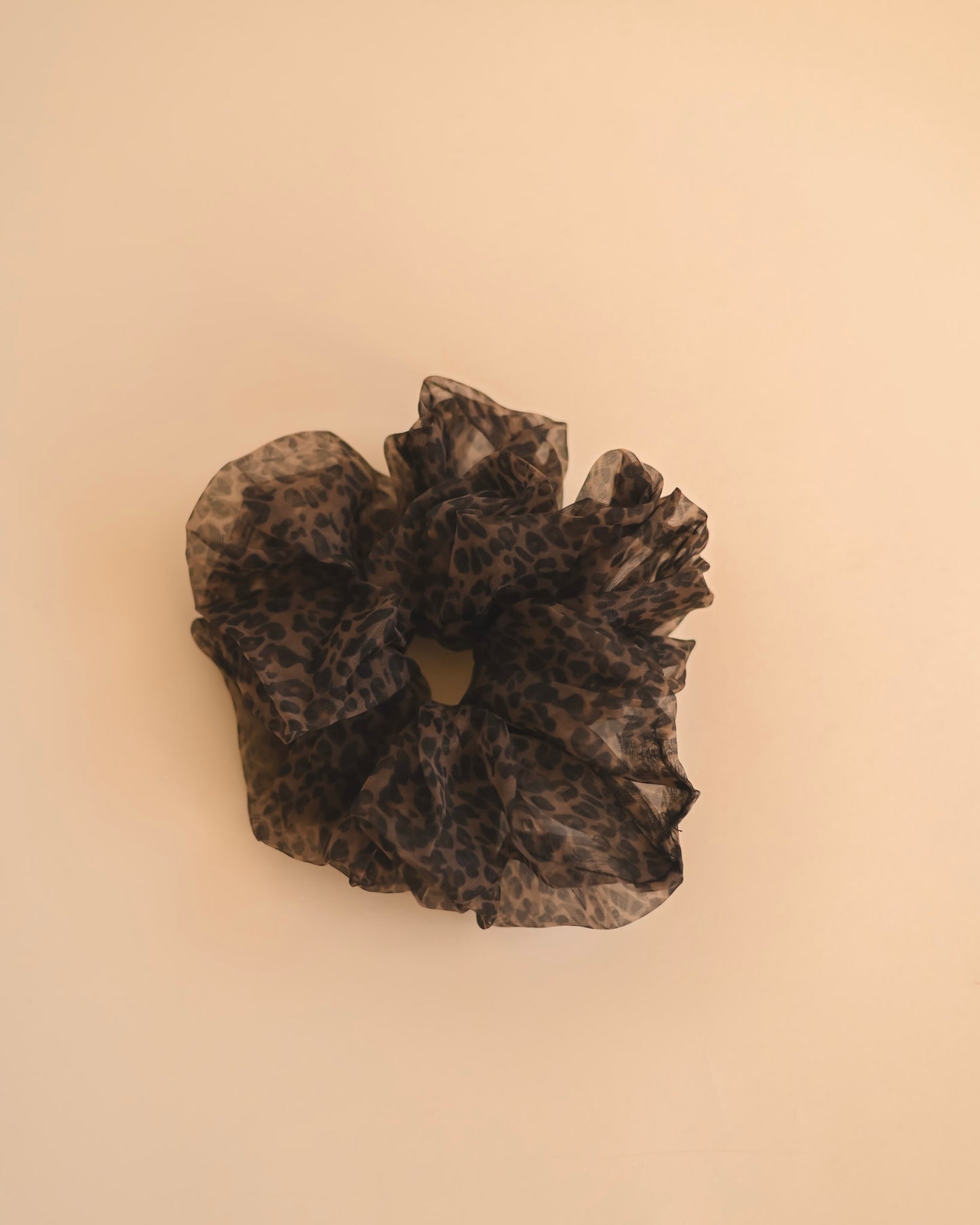 Midnight Leopard XL Scrunchie