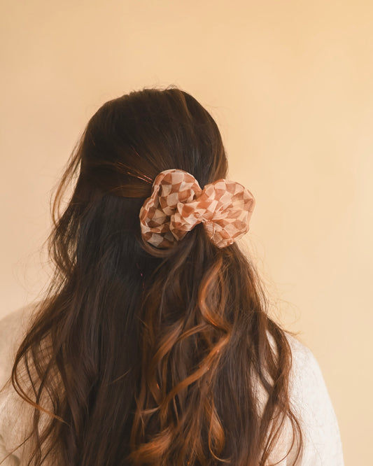 Checkers XL Scrunchie