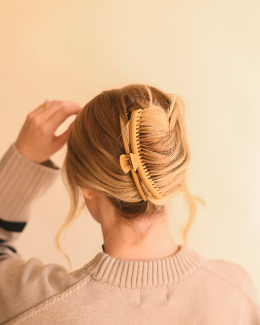 Mustard Yellow Mega Hold Clip