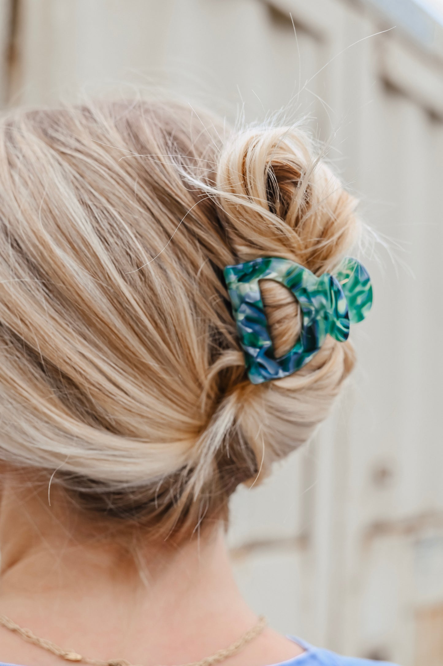 Turquoise Small Arch Claw - Eco Conscious