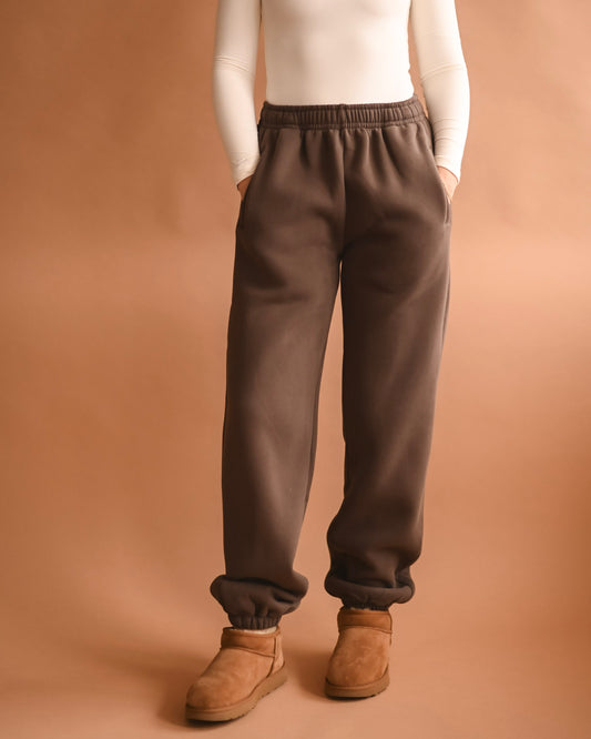Brown Ultra Cozy Fleece // Sweatpants