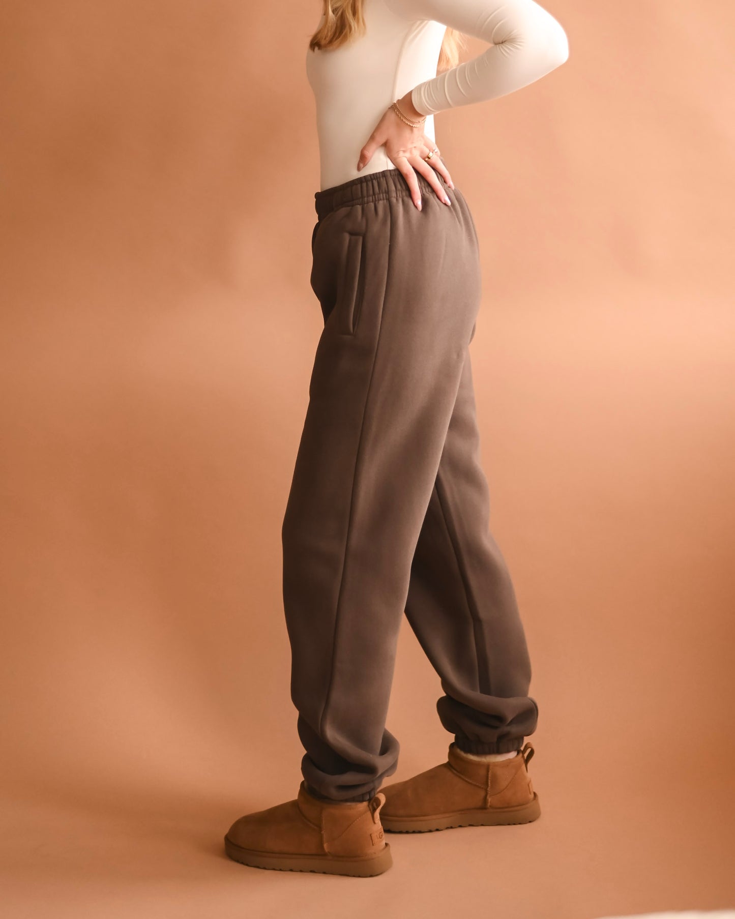 Brown Ultra Cozy Fleece // Sweatpants