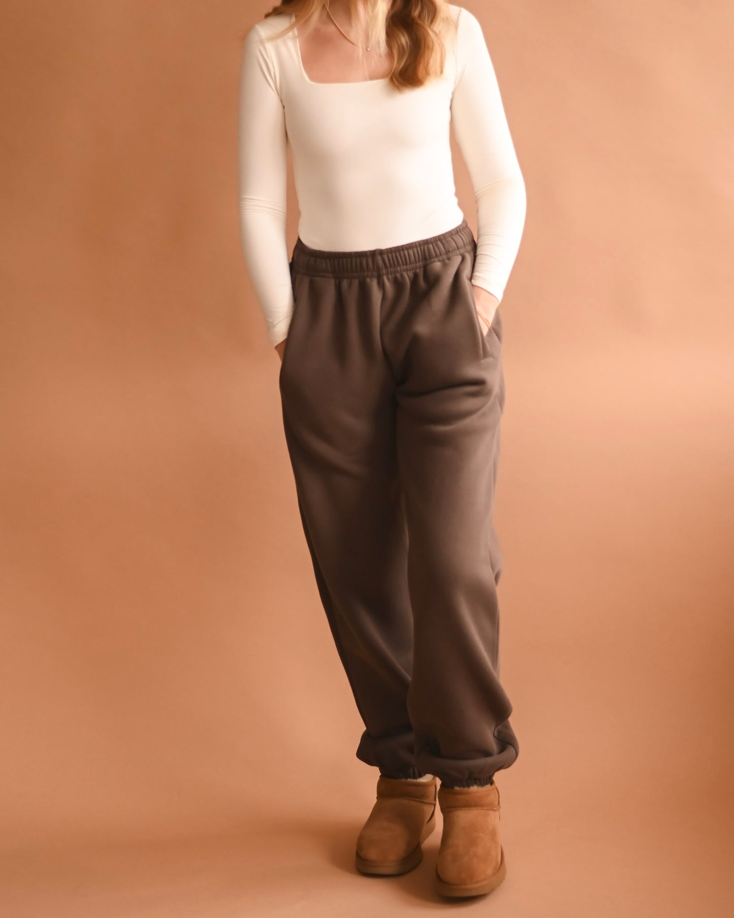 Brown Ultra Cozy Fleece // Sweatpants