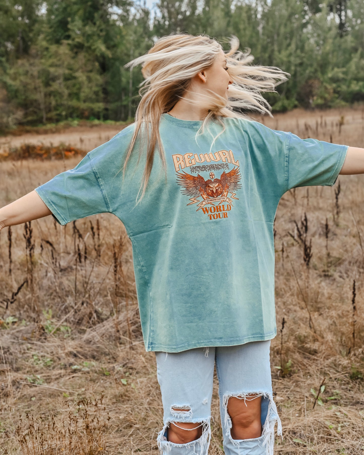 Revival Oversized Tee // SHARE STUDIO BRAND