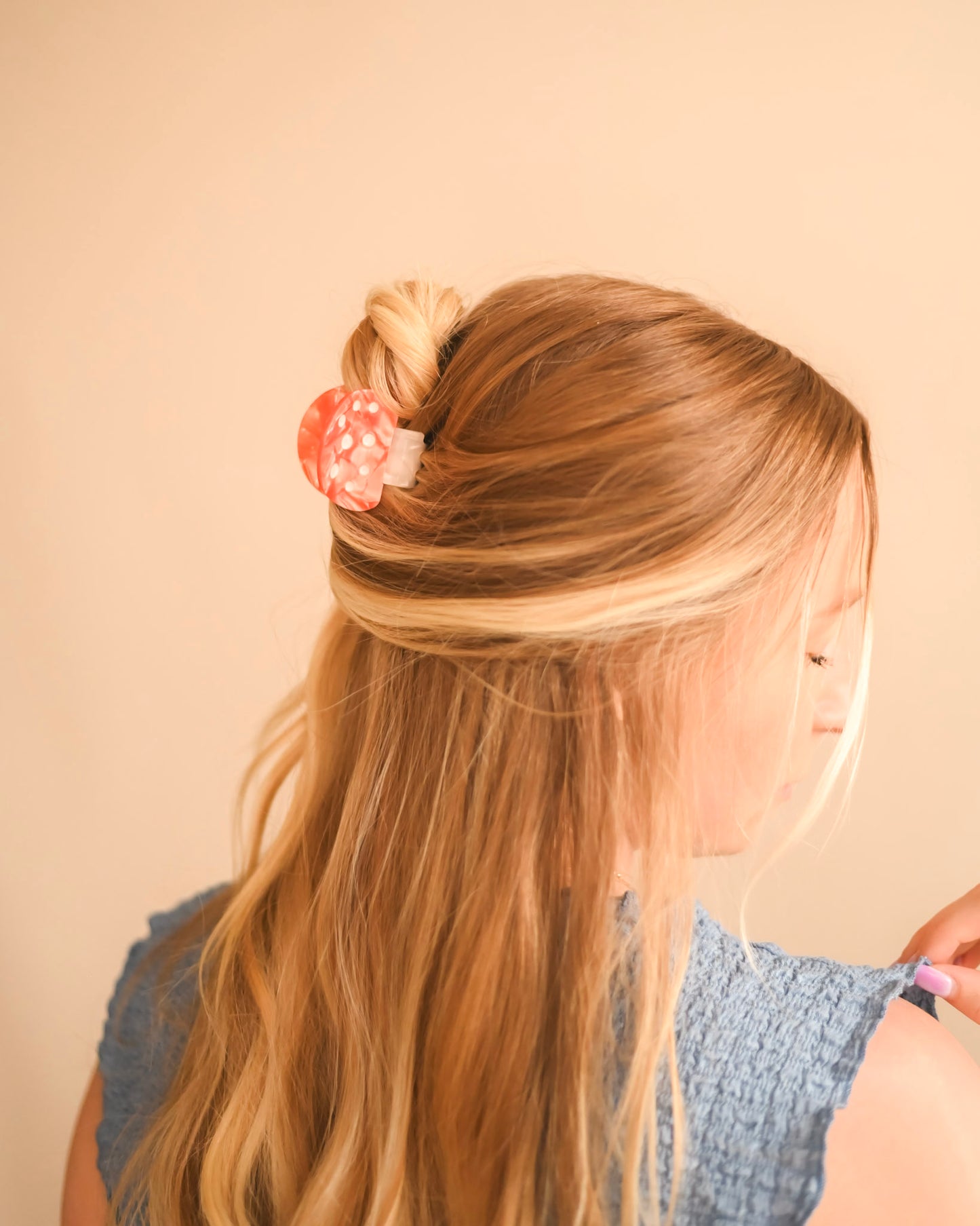 Mini Mushroom Claw Clips // Eco Conscious