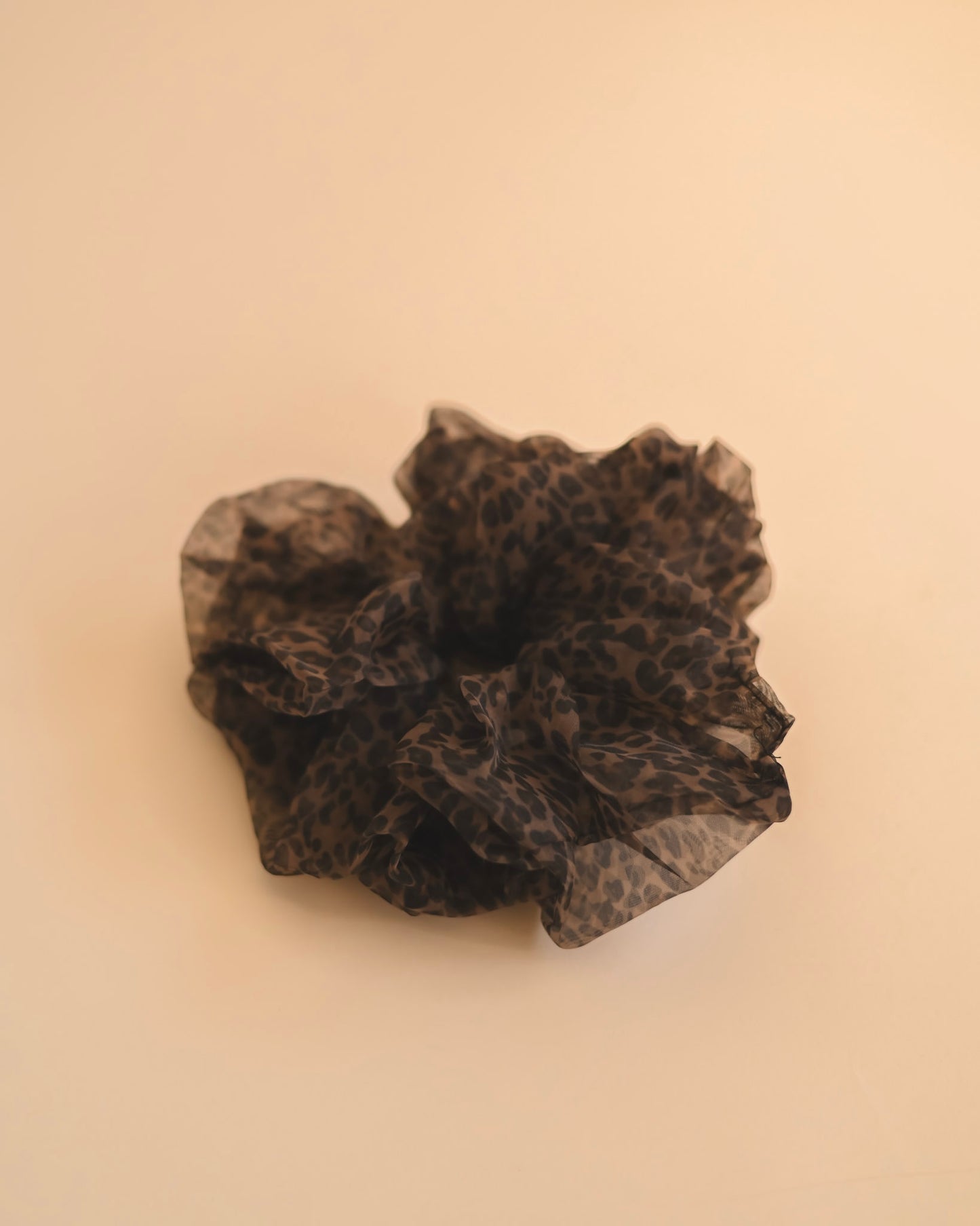 Midnight Leopard XL Scrunchie