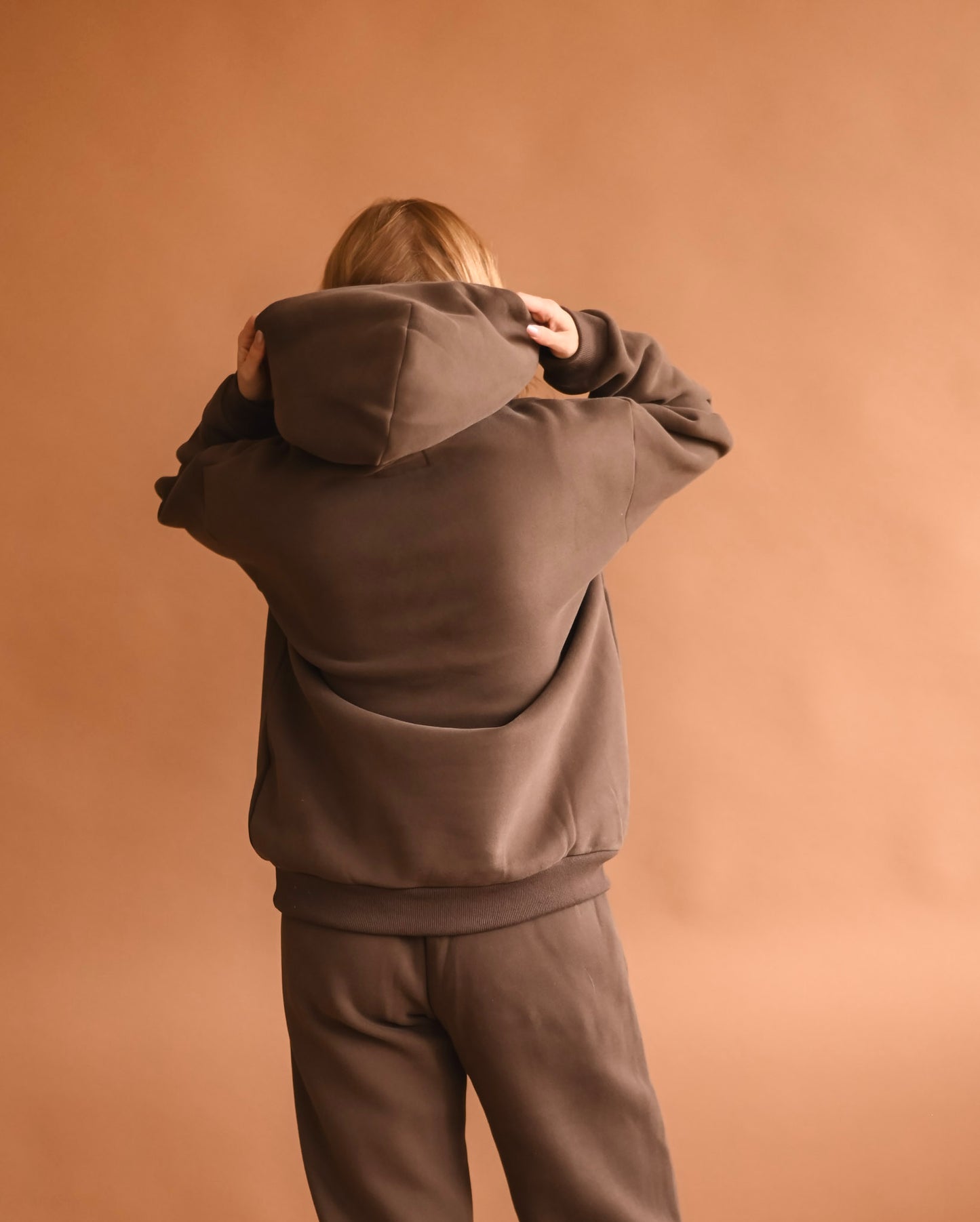 Brown Ultra Cozy Fleece // Hoodie