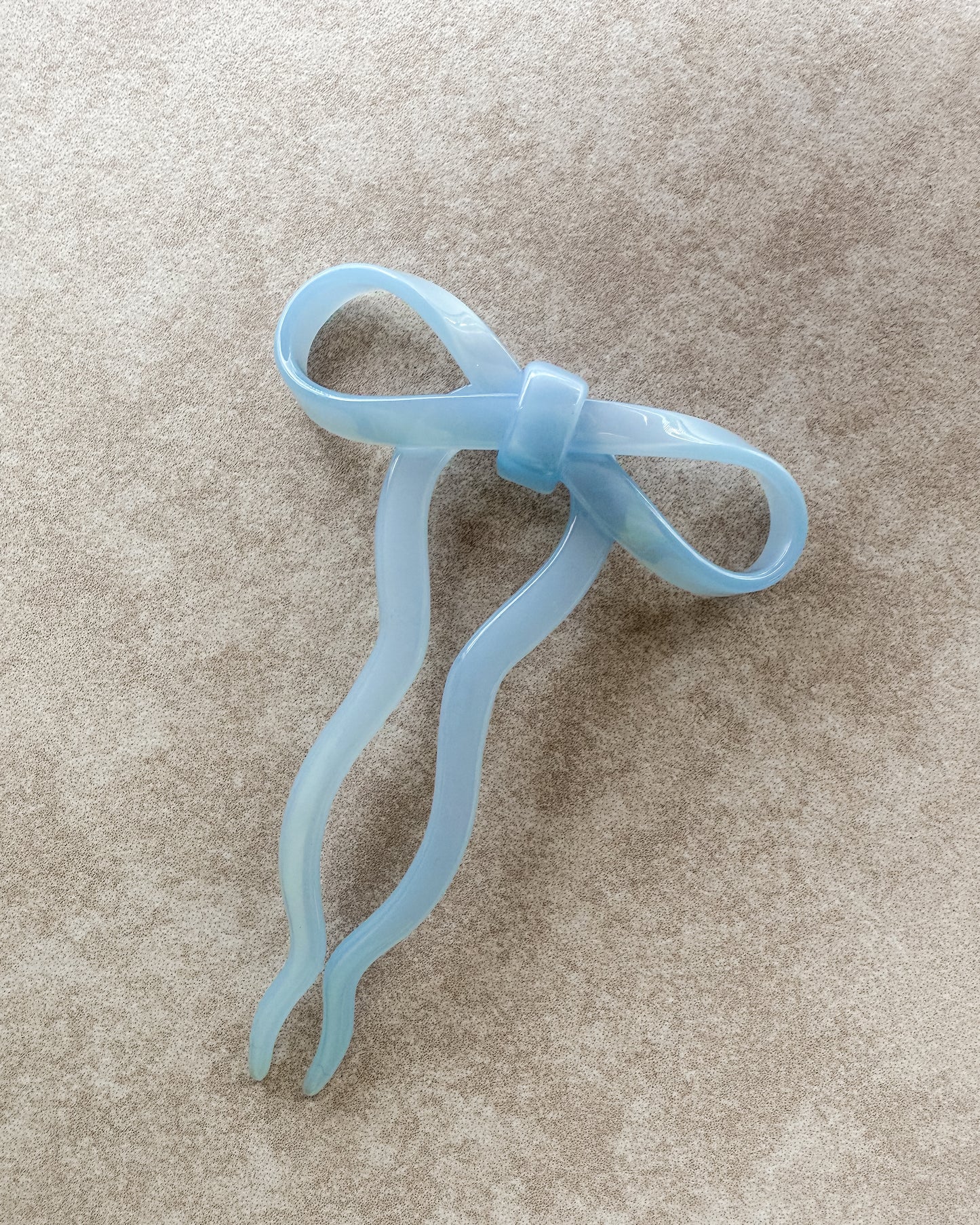 Mini Bow Hair Pin // Eco-Conscious