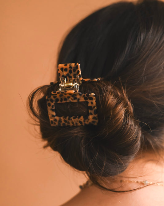 Cheetah Square Claw // Eco-Conscious