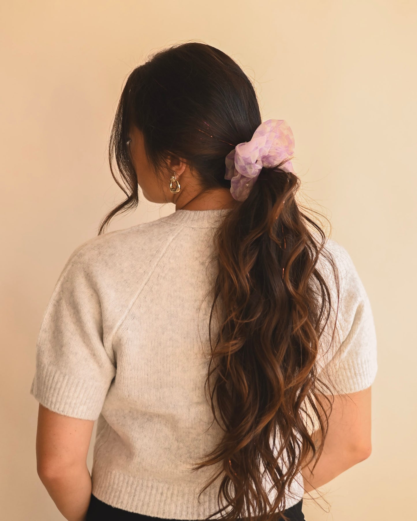 Checkers XL Scrunchie