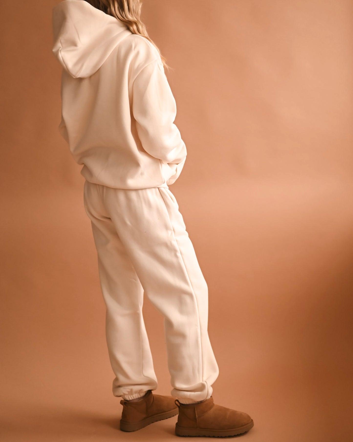 Cream Ultra Cozy Fleece // Sweatpants