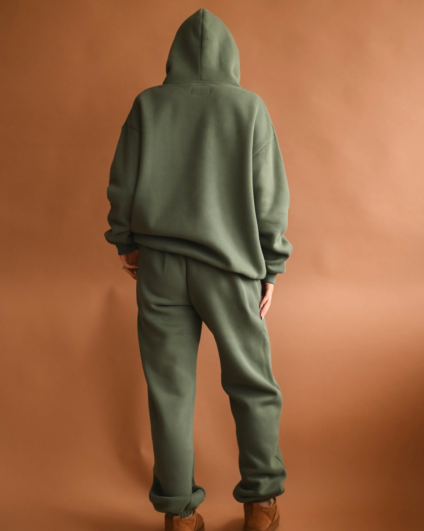 Hunter Green Ultra Cozy Fleece // Hoodie