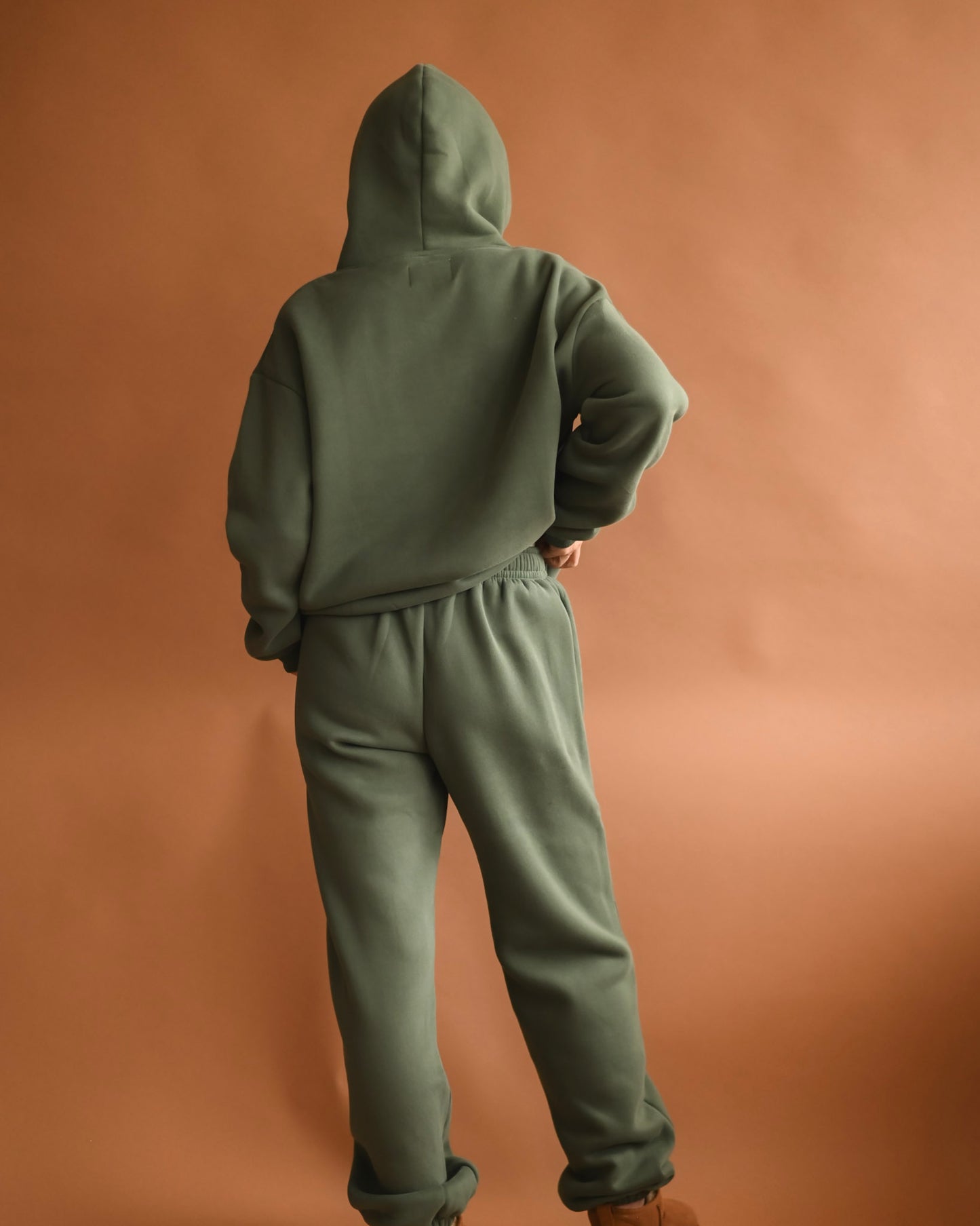 Hunter Green Ultra Cozy Fleece // Hoodie