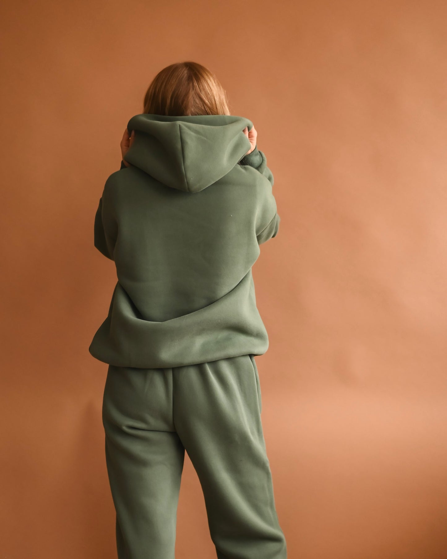 Hunter Green Ultra Cozy Fleece // Hoodie