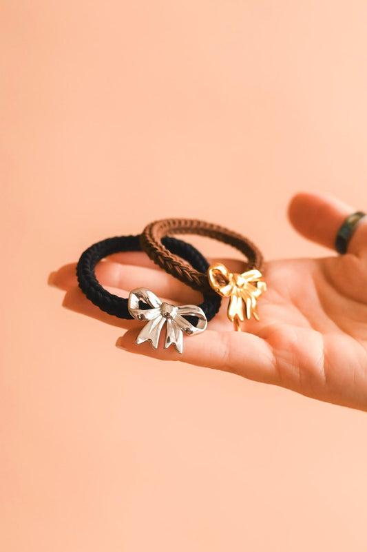 Dainty Bow Hair Tie