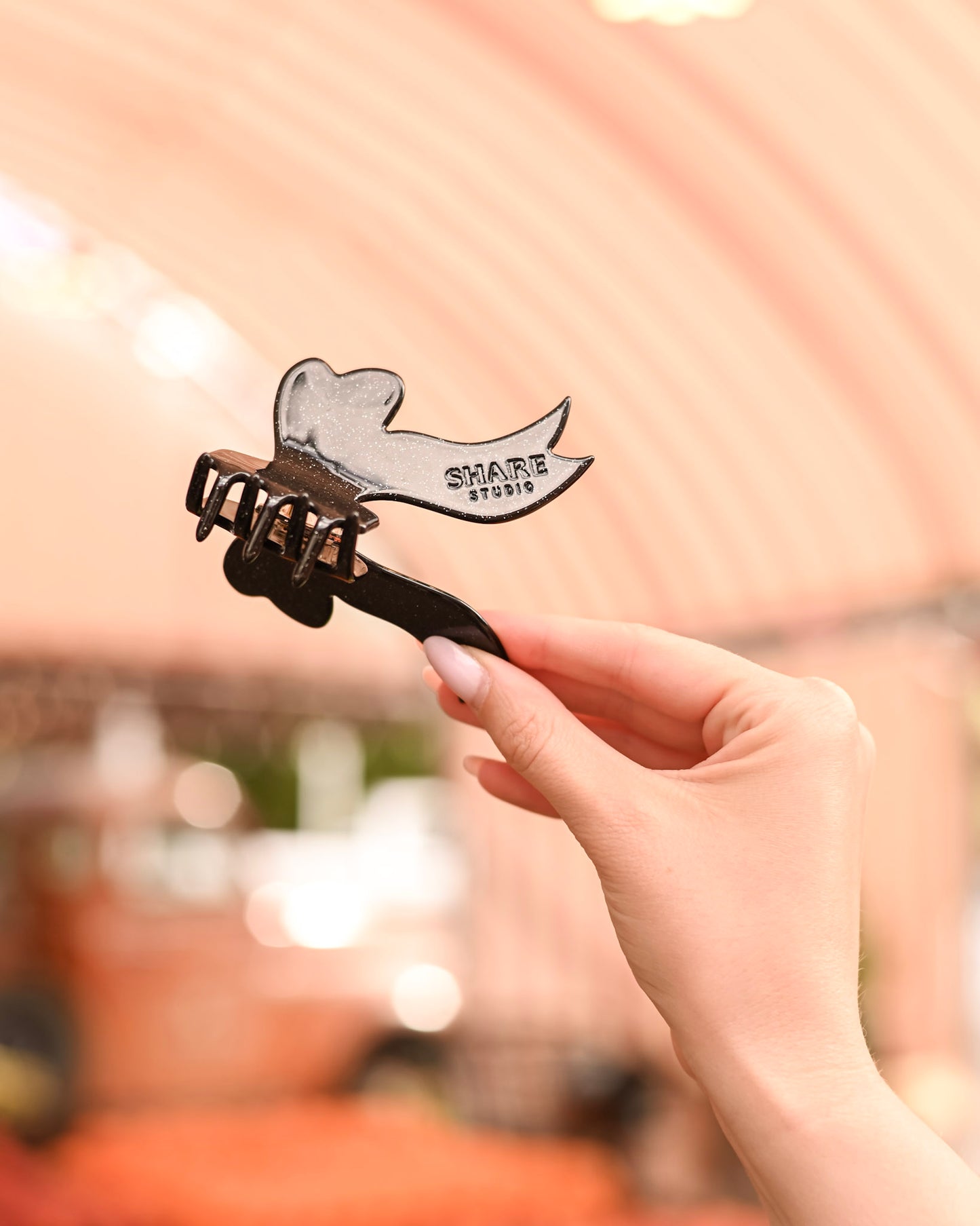 Butterfly Bow Claw Clip