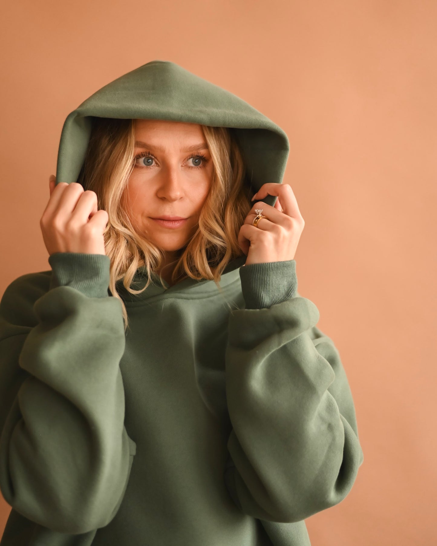 Hunter Green Ultra Cozy Fleece // Hoodie