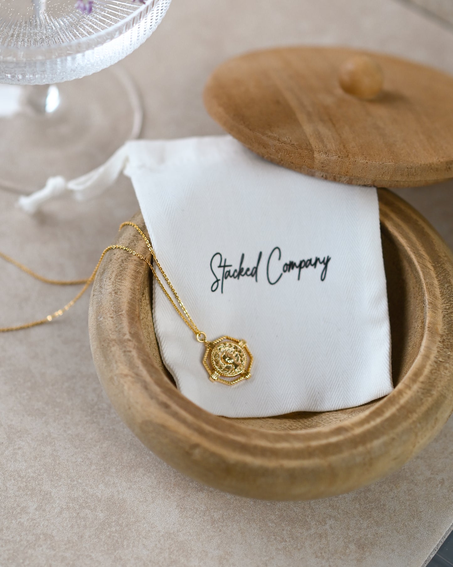 Stacked Company Necklace