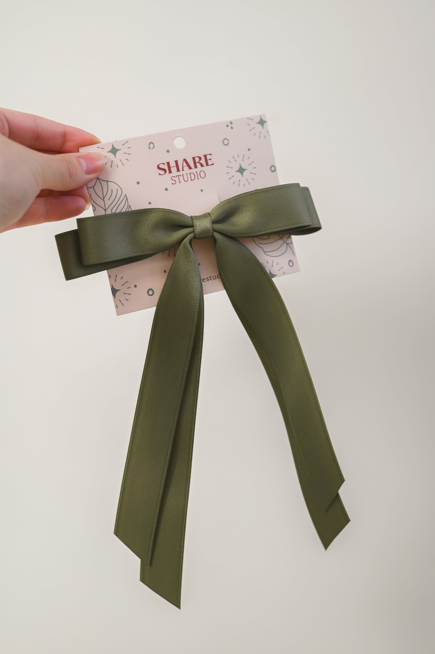 Double Layered Bow Hairpin