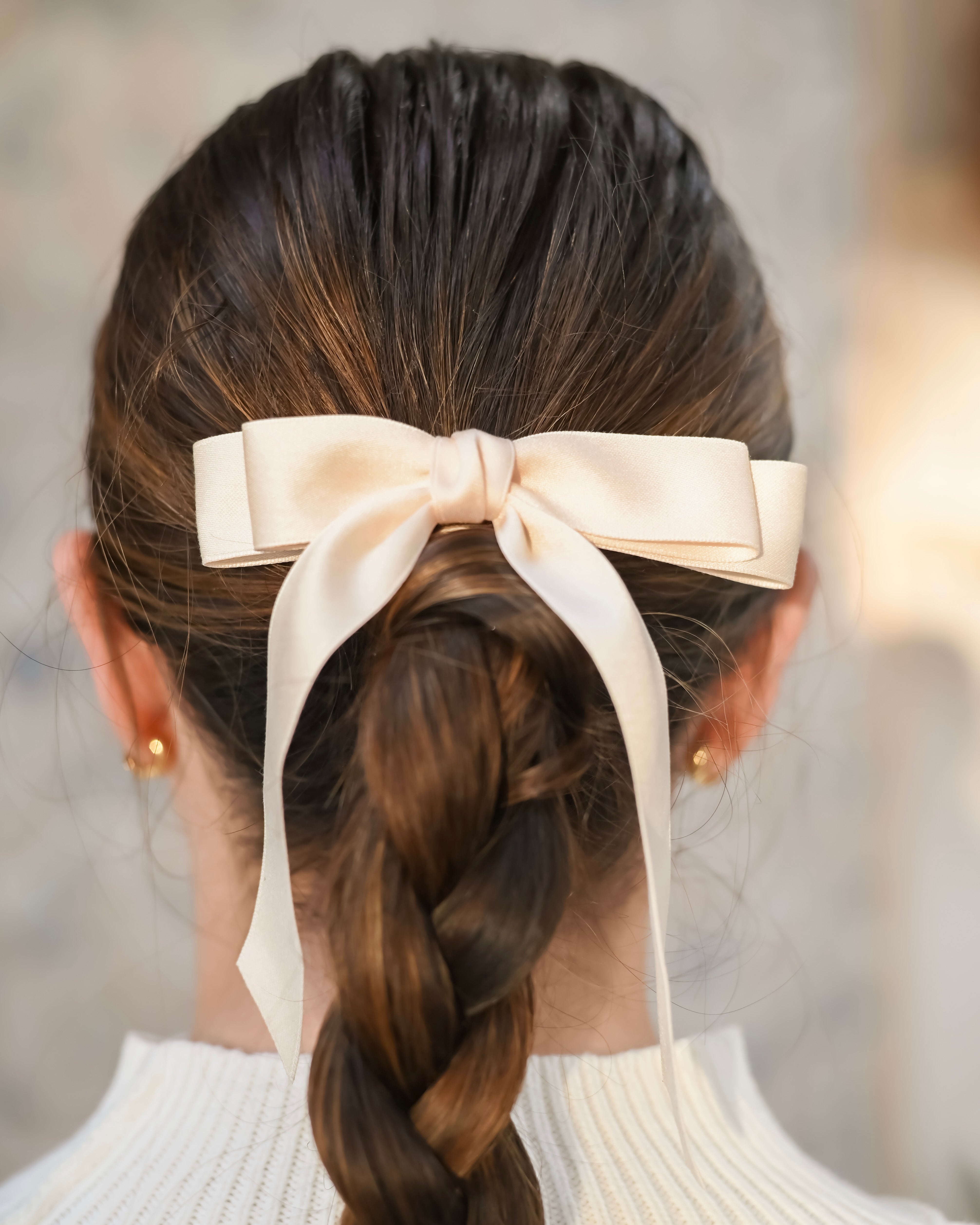 Clean Girl Ribbon Barrett – Share Studio