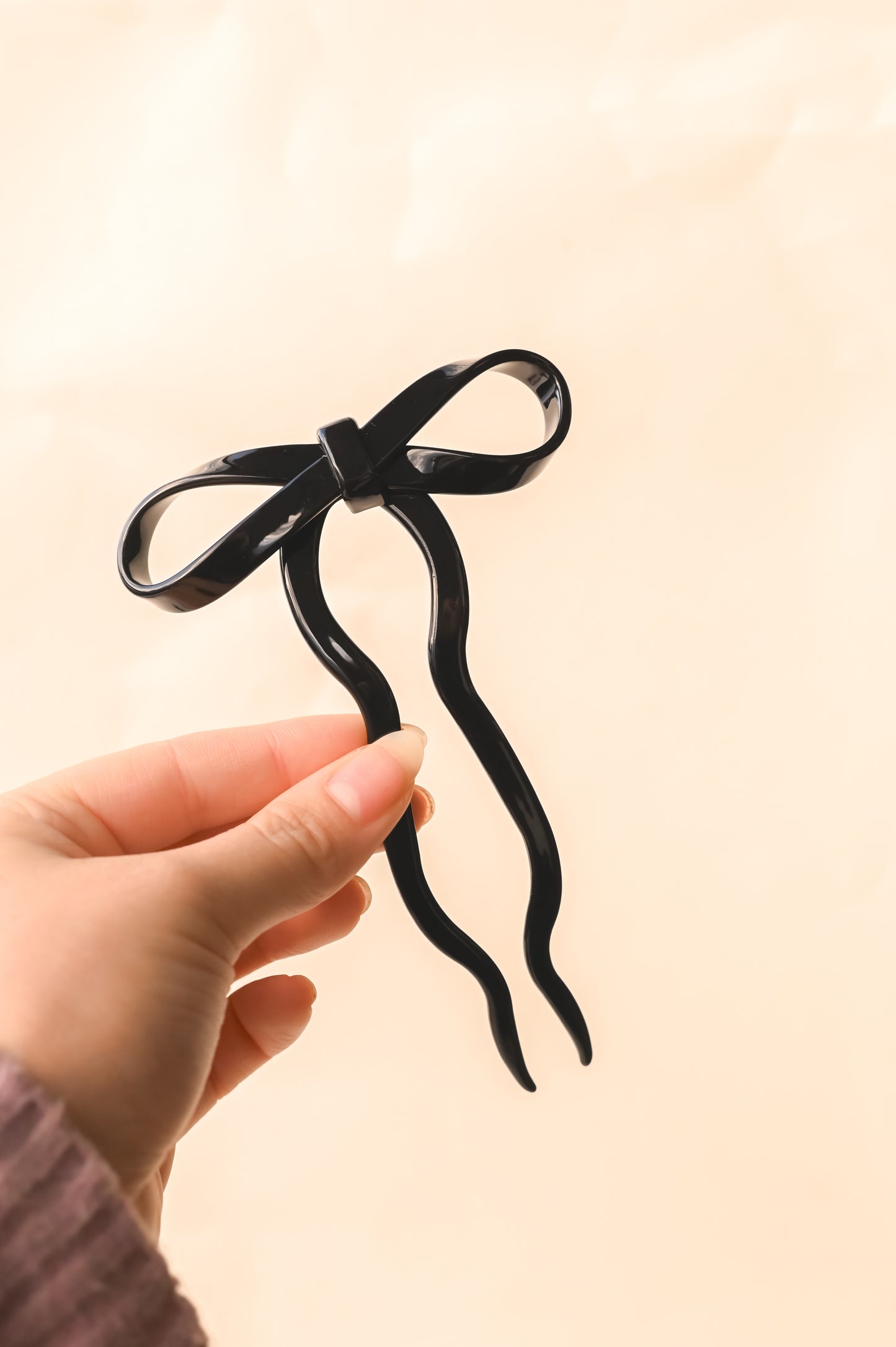 Bow Hairpin // Eco-Conscious