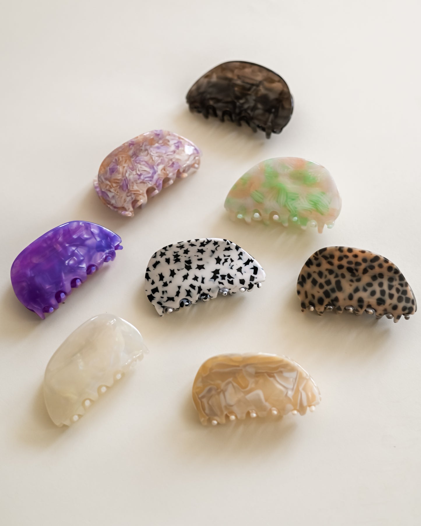 Mini Aura Claw Clip // Eco-Conscious