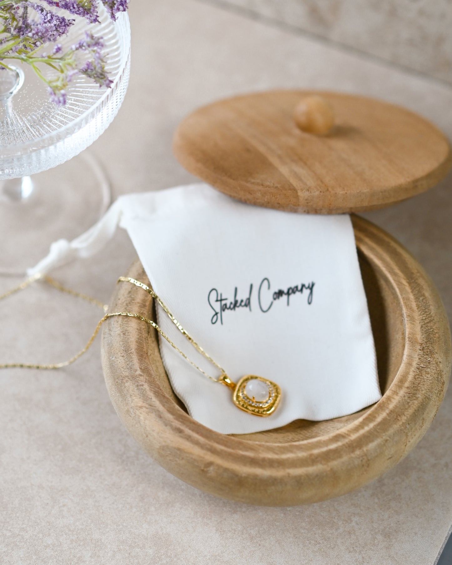 Stacked Company Necklace