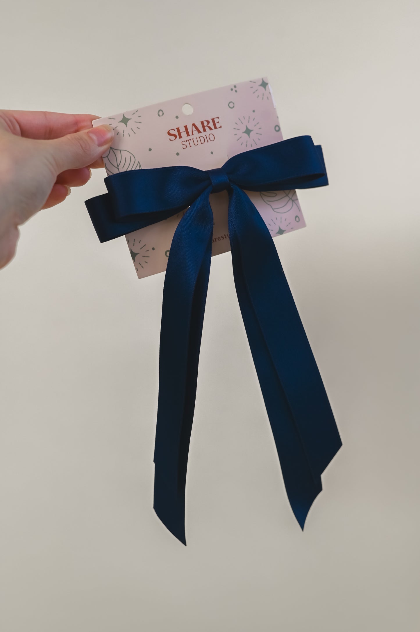 Double Layered Bow Hairpin