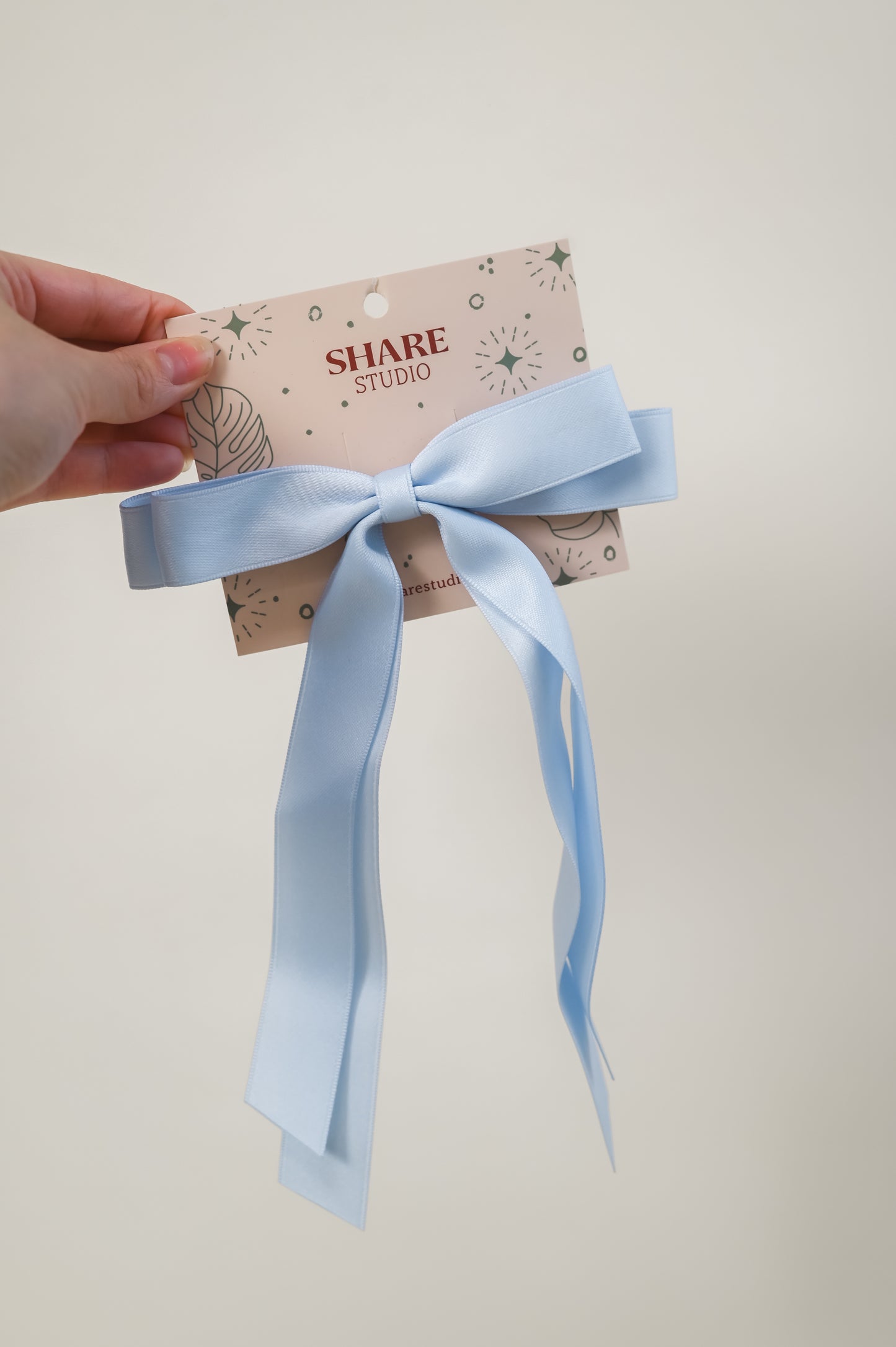 Double Layered Bow Hairpin