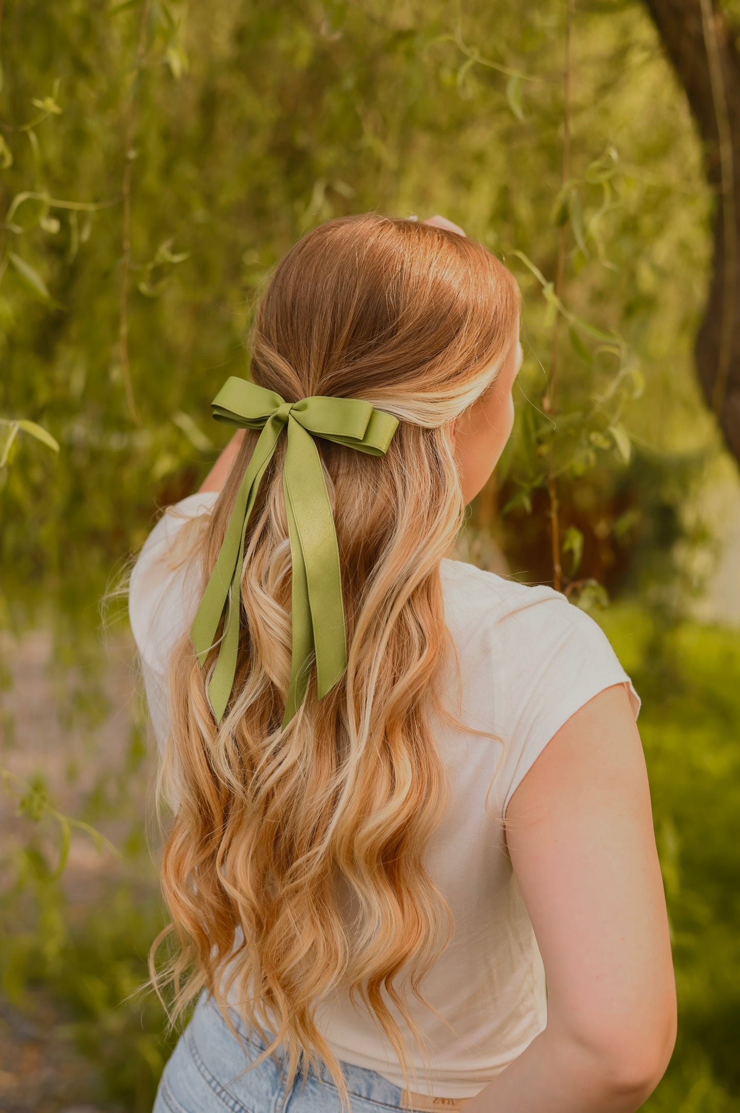 Double Layered Bow Hairpin