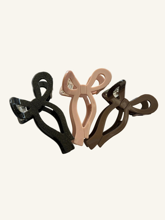 Emily Bow Claw Clips // Eco-Conscious
