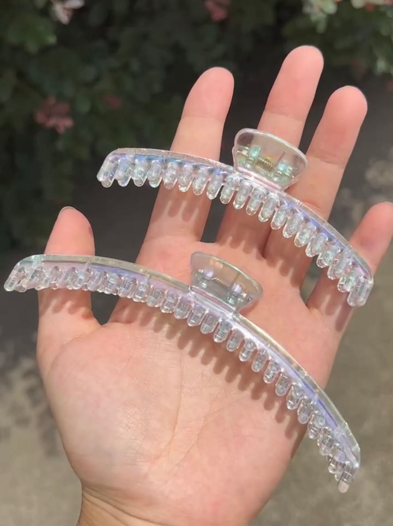 Iridescent Holographic Mega Hold Clip