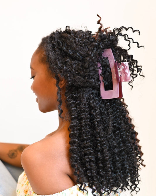 Plum Jumbo Claw Clip // Eco-Conscious