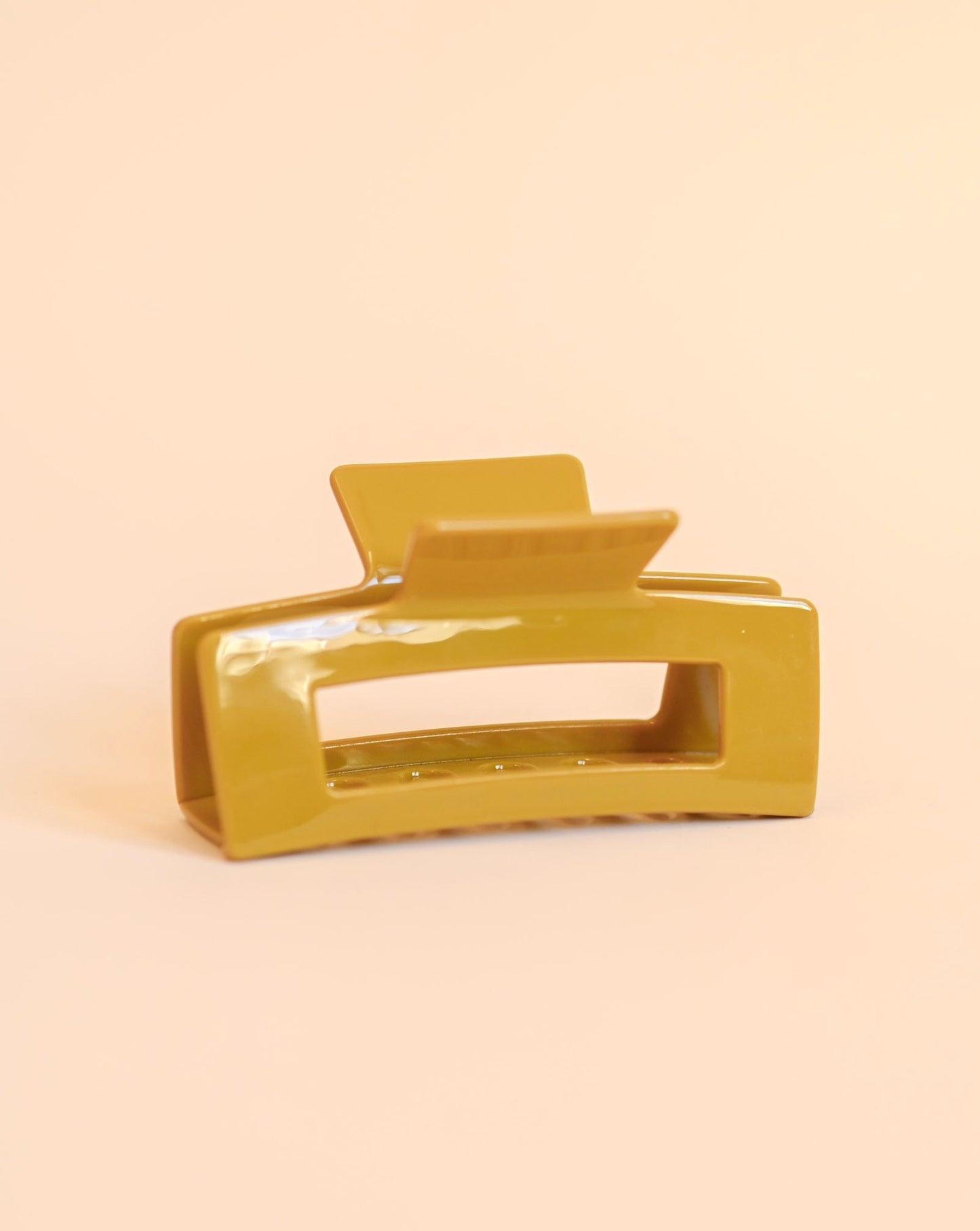 Evermore Glossy Square Claw Clip // Eco-Conscious