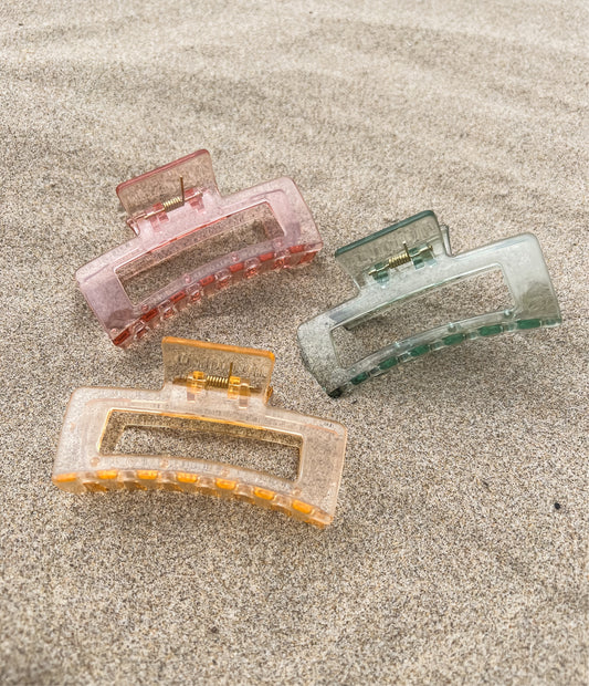 Sea Glass Midi Square Claw (imperfect)